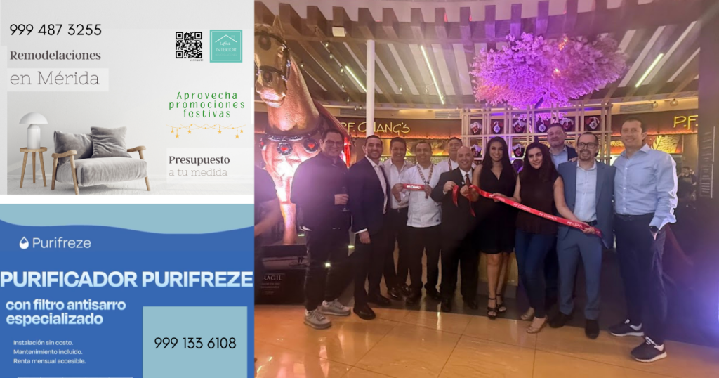 corte de listón pf changs